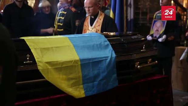 У Львові попрощались із бійцем АТО Олександром Швецем