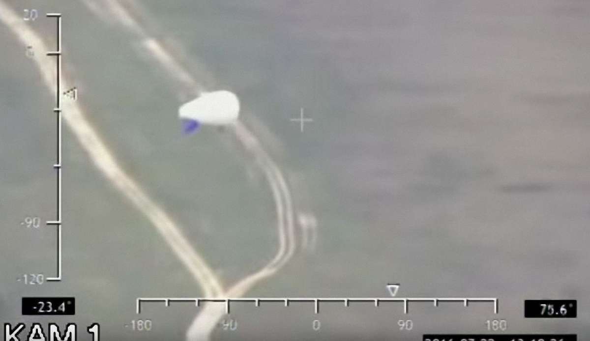 На кордоні з Кримом російські окупанти шпигують за українськими військовими з аеростату