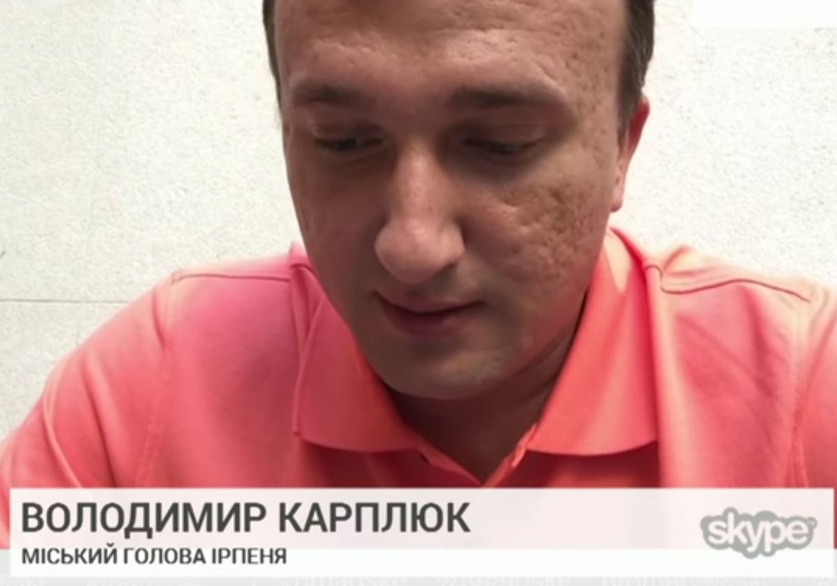 Мер Ірпеня зізнався, що втік з України