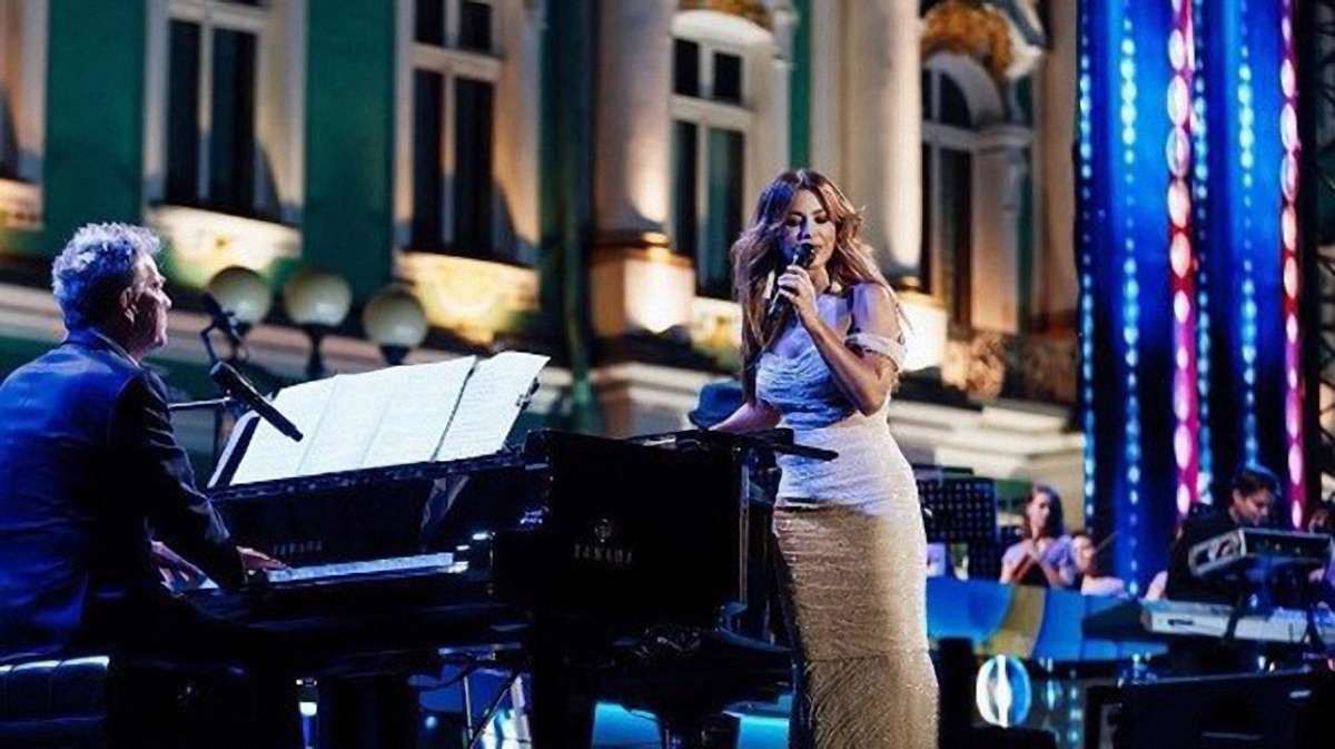 Українська співачка Ані Лорак виступила для російських військових