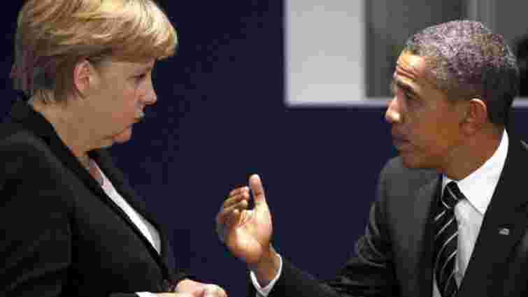 Обама і Меркель обговорили виконання Мінських угод