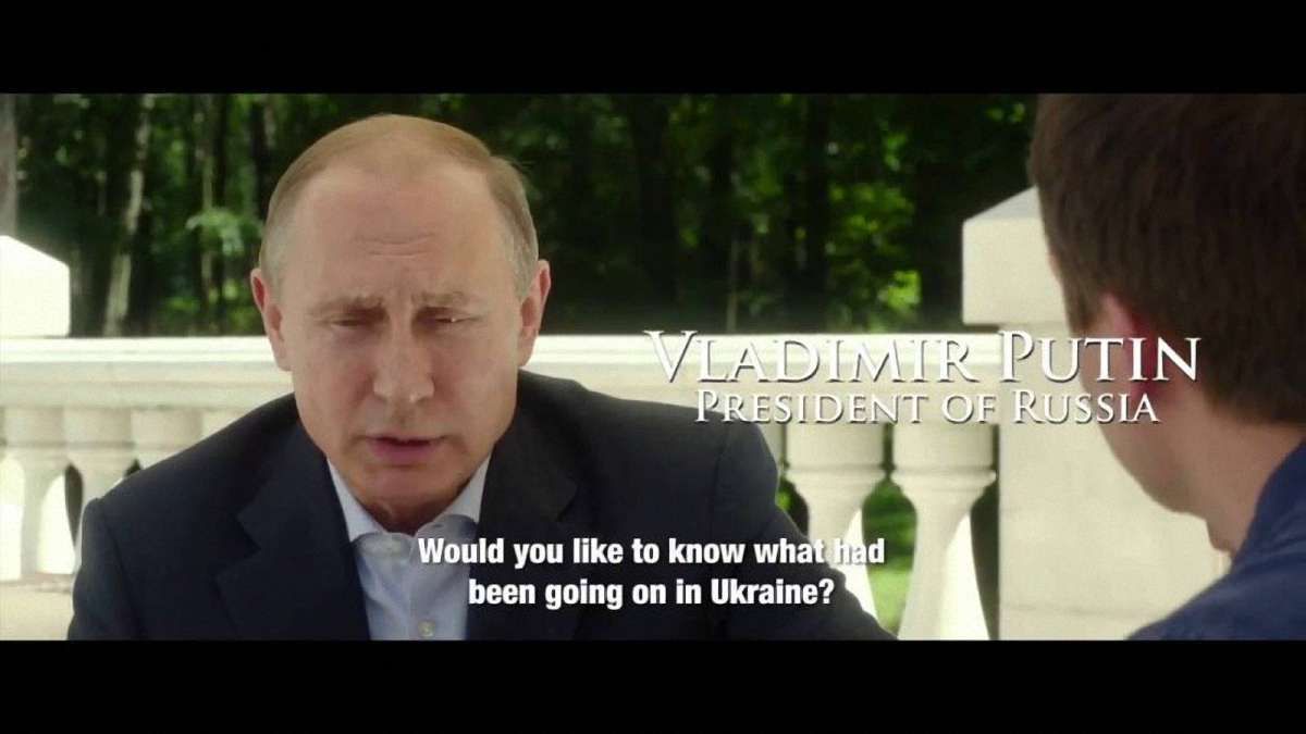 Американський режисер Олівер Стоун знімає фільм про Путіна