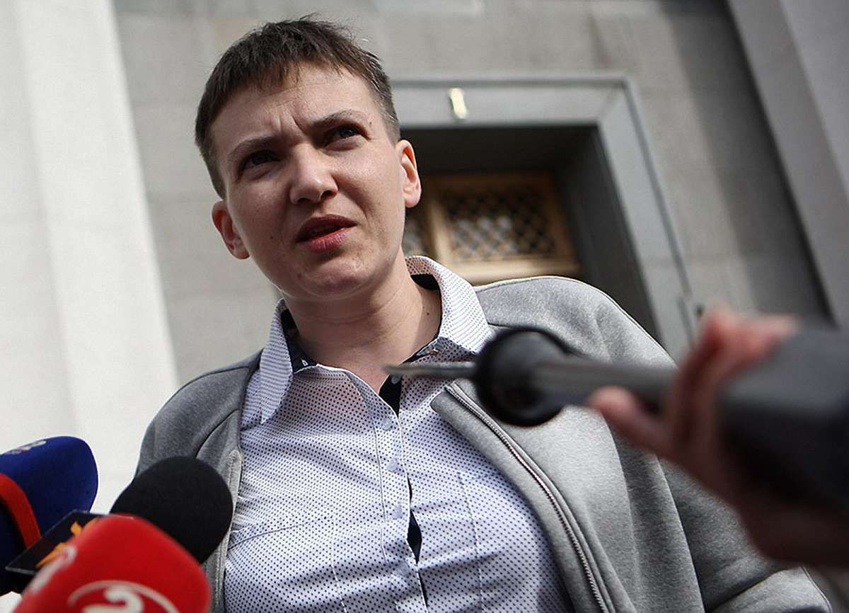 Надія Савченко оголосила голодування для звільнення українських полонених