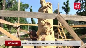 Аварійні тополі на Львівщині перетворюють у шедеври
