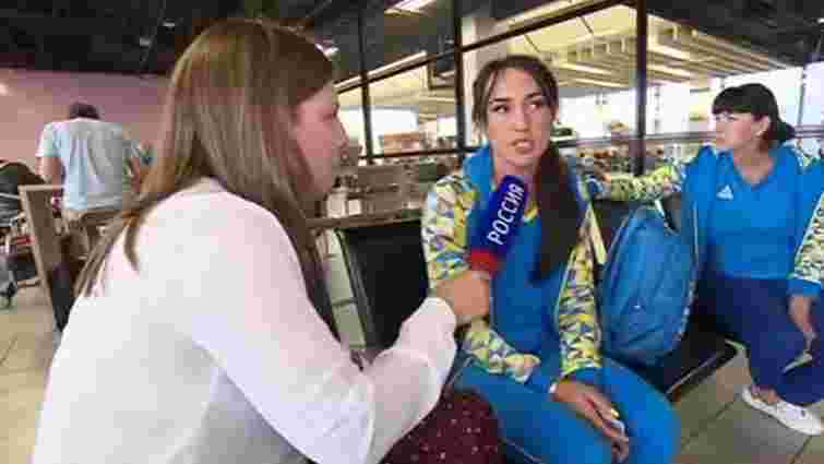 Українська легкоатлетка пошкодувала, що дала коментар російським ЗМІ