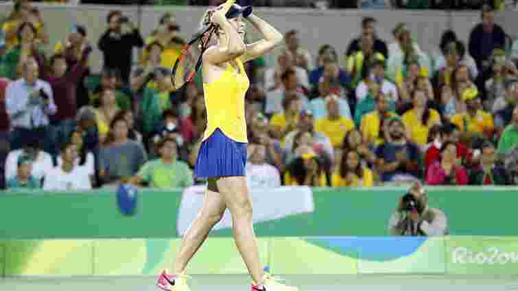 Українська тенісистка сенсаційно перемогла в Ріо першу ракетку світу Серену Вільямс