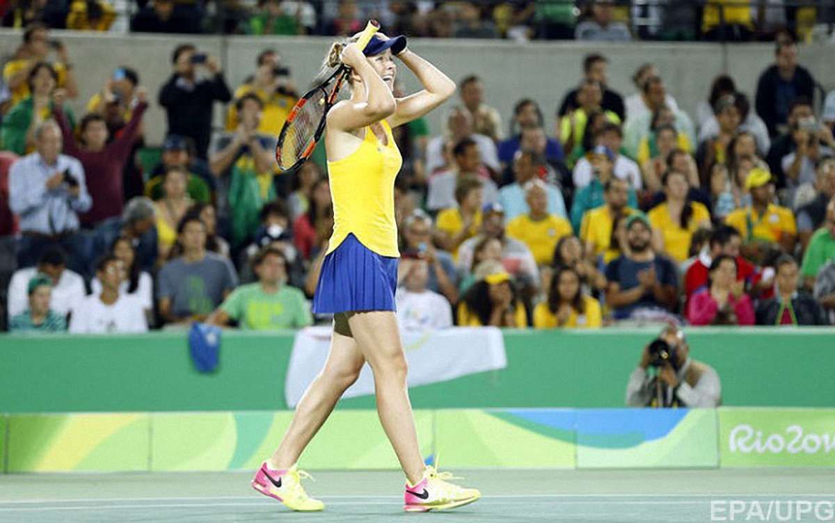 Українська тенісистка сенсаційно перемогла в Ріо першу ракетку світу Серену Вільямс