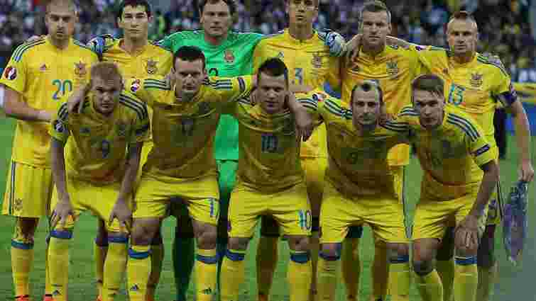 Збірна України залишилась у топ-30 рейтингу ФІФА