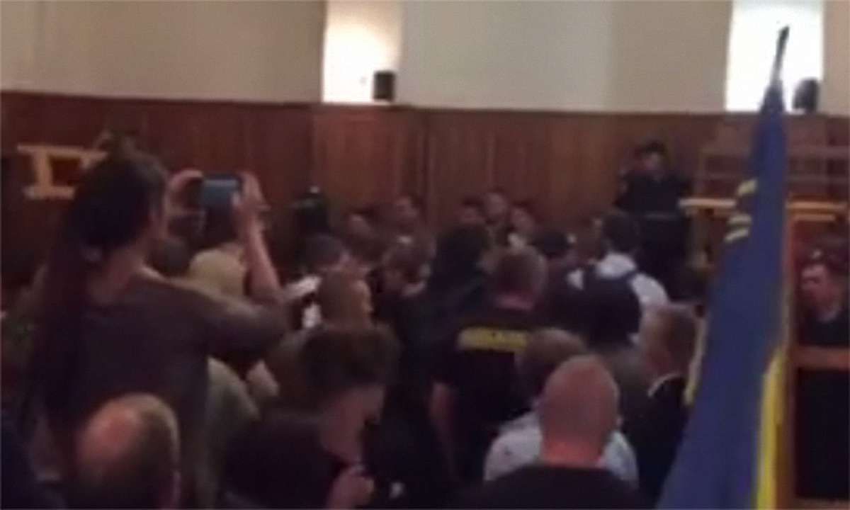 Під час розгляду апеляції активіста ОУН у львівському суді відбулася бійка