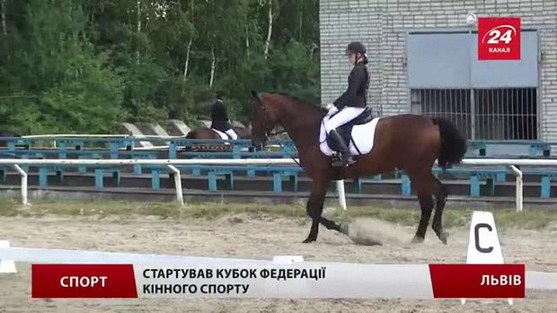 Львівські вершники змагаються у витонченій дисципліні – кінній виїздці