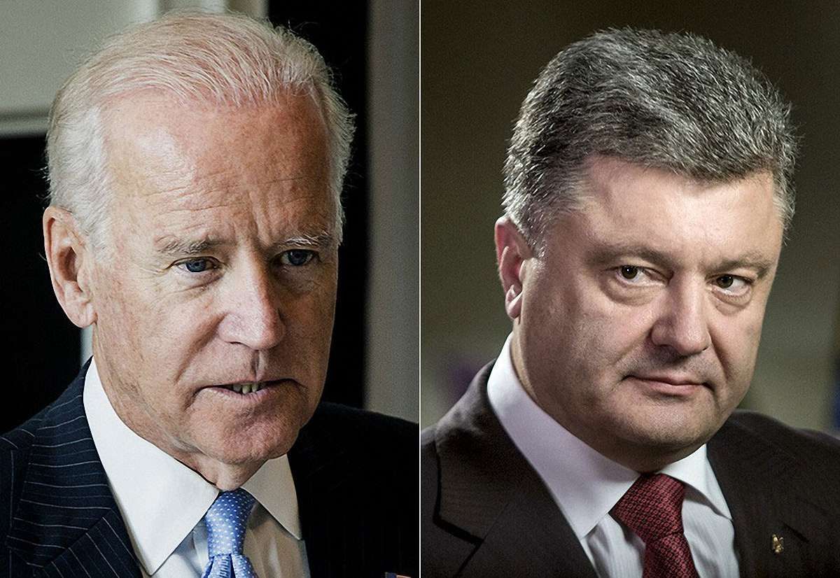 Порошенко обговорив з віце-президентом США ситуацію в Криму і на Донбасі