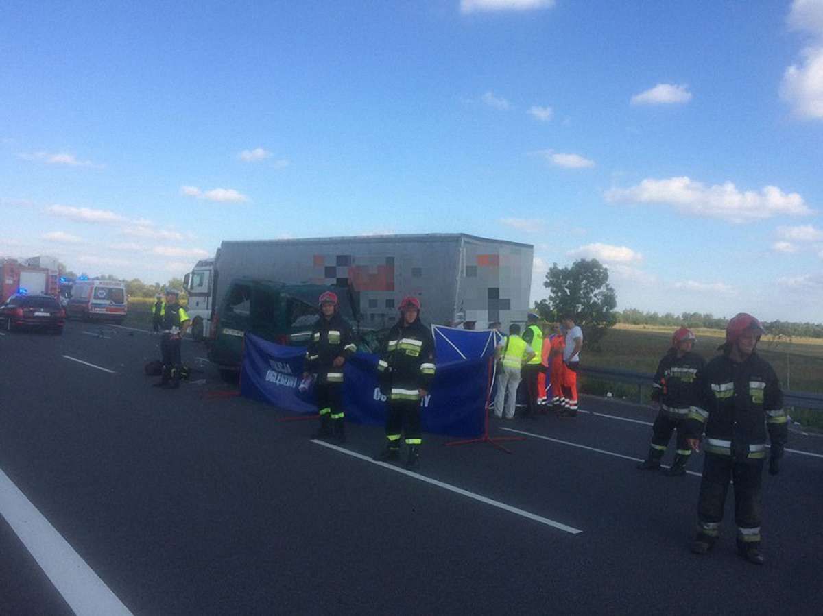Український віце-консул підтвердив загибель українців у ДТП в Польщі