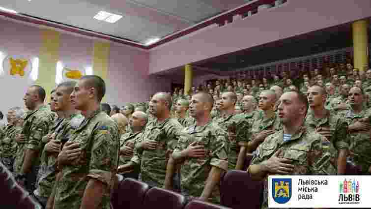 Військовослужбовці Львівського гарнізону отримали нагороди від міського голови