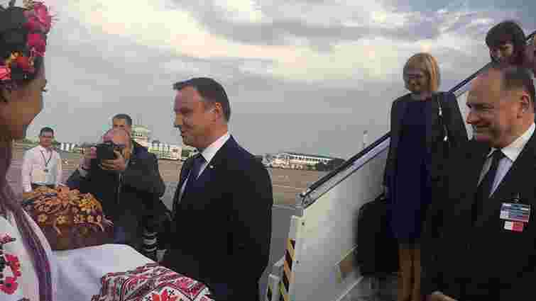 Президент Польщі прибув в Україну