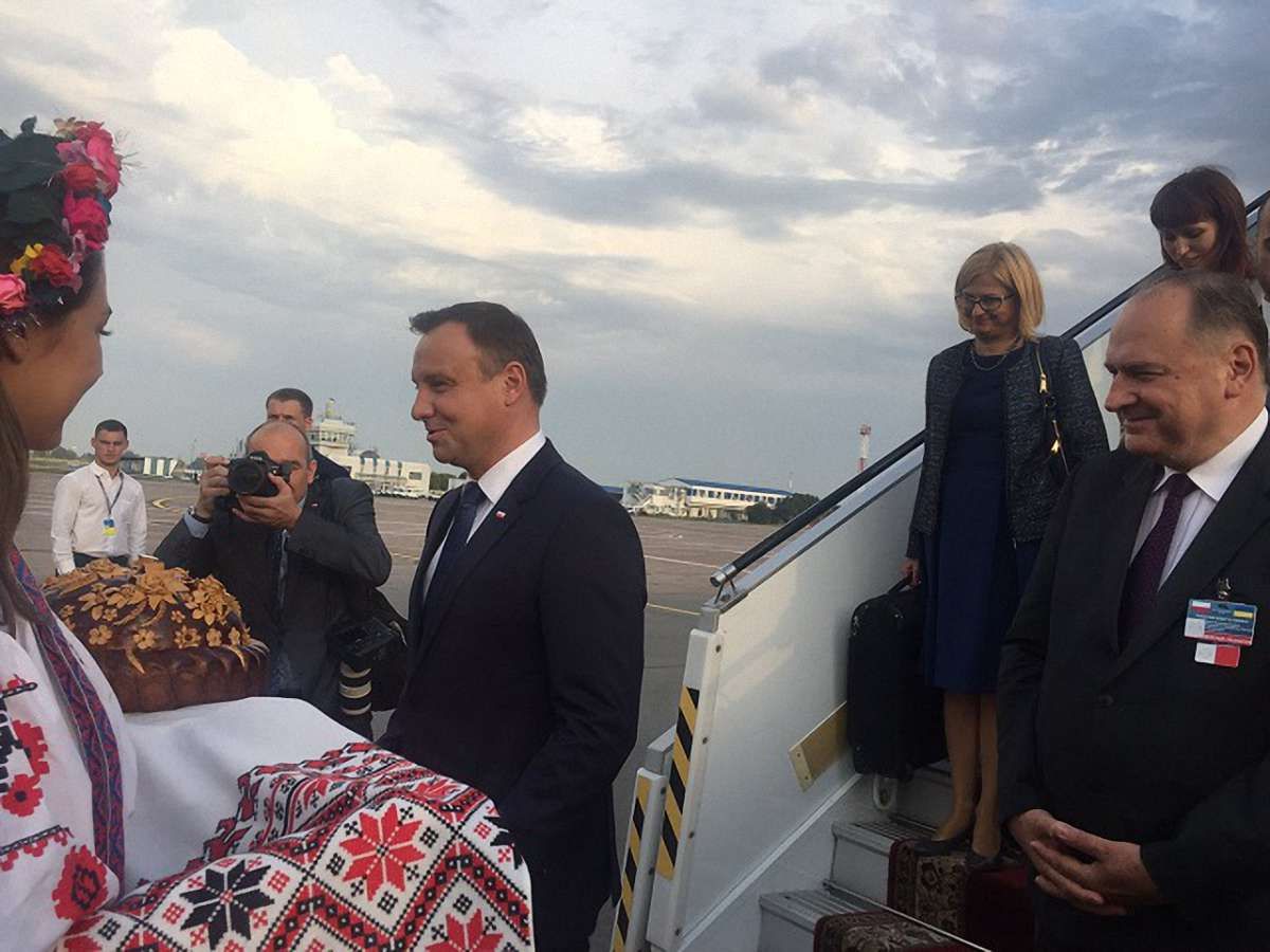 Президент Польщі прибув в Україну