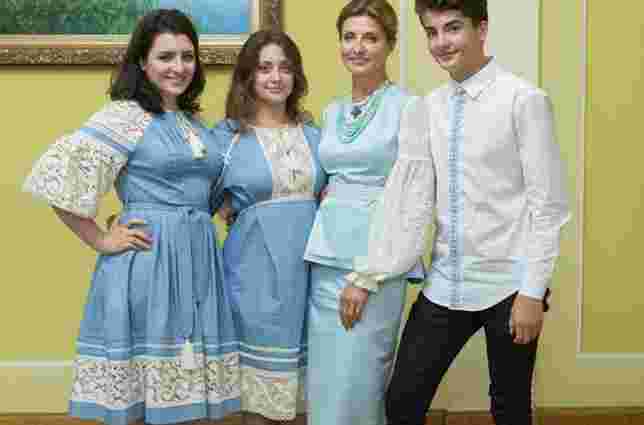 У День Незалежності Марина Порошенко знову обрала українські бренди