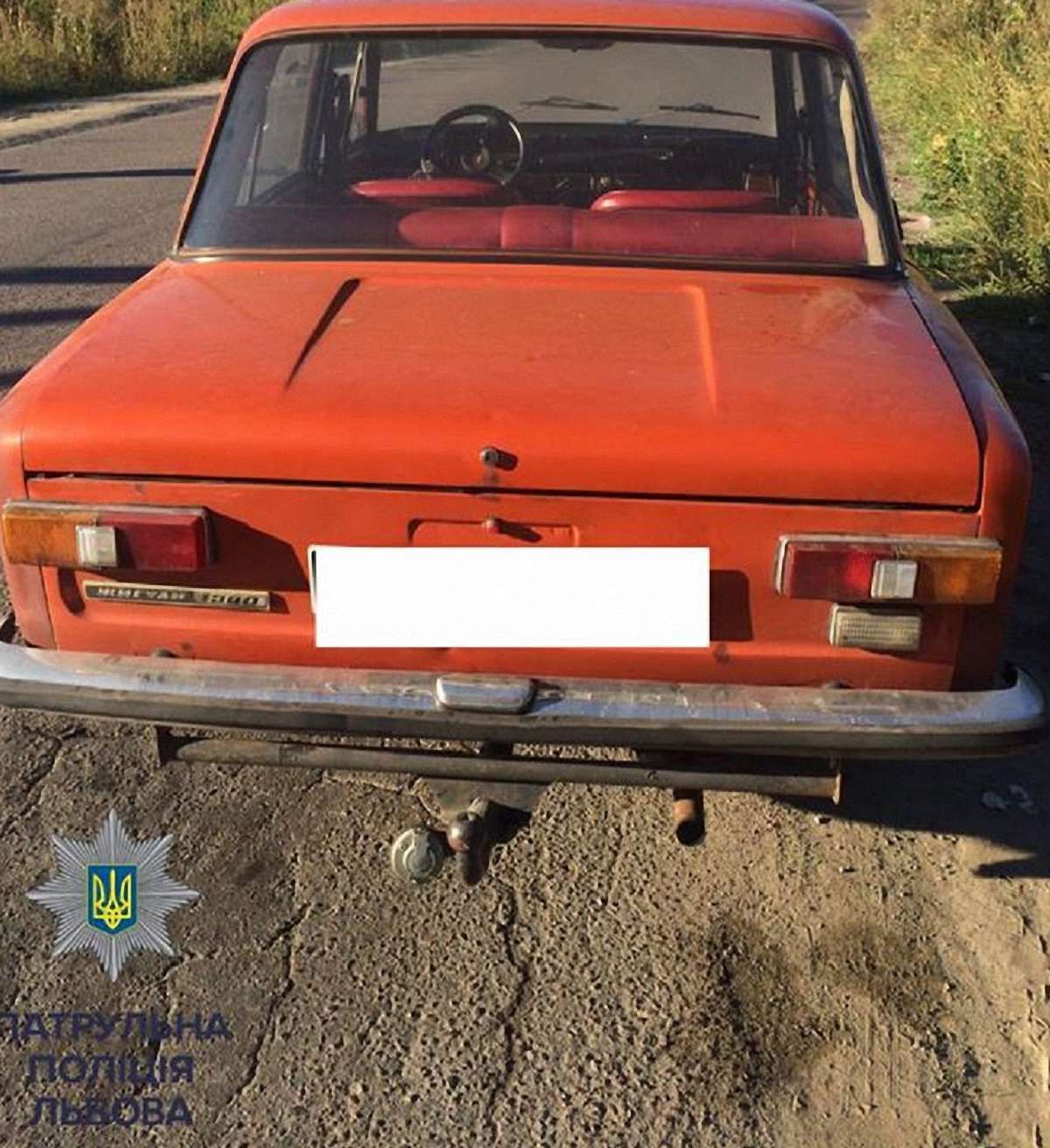 Патрульні знайшли викрадений вночі у львів’янина автомобіль