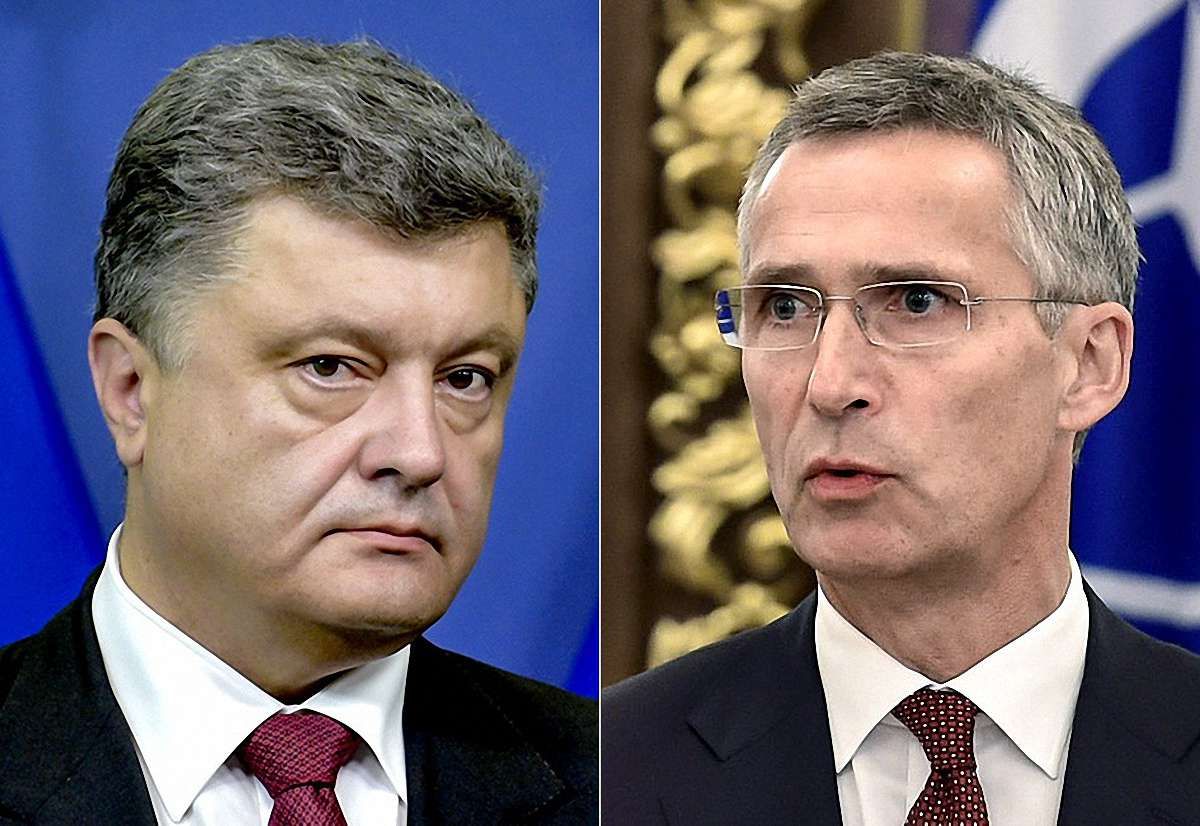 Порошенко обговорив з генсеком НАТО ескалацію ситуації на Донбасі
