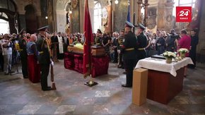 У Львові попрощалися із загиблим в зоні АТО Олександром Дерешом