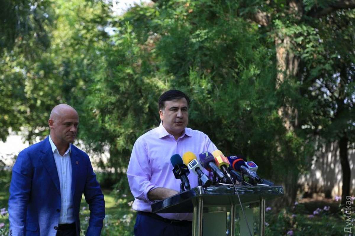 Саакашвілі вважає, що у Одеси хочуть відібрати «Євробачення»