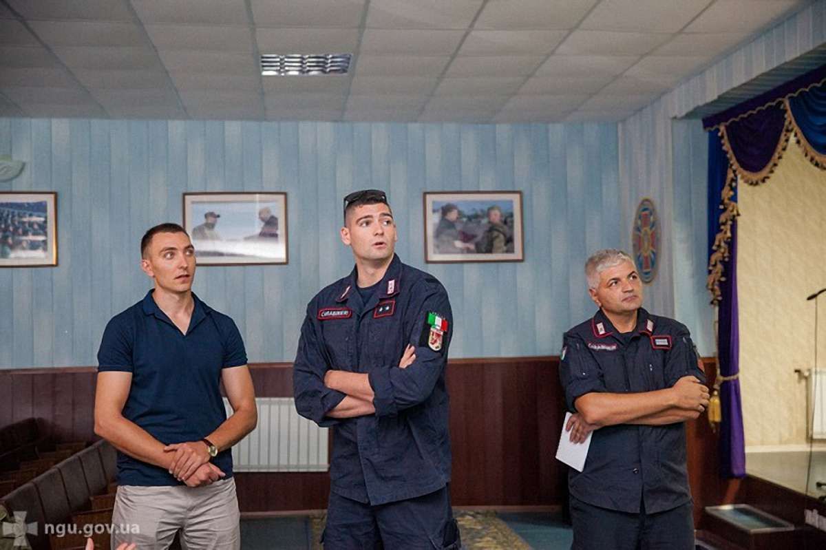 Італійські карабінери розпочали підготовку нацгвардійців