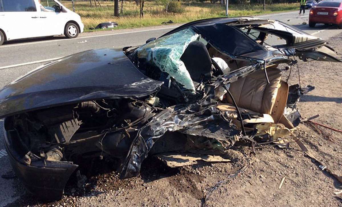 Внаслідок потрійної ДТП поблизу Стрия загинув водій BMW