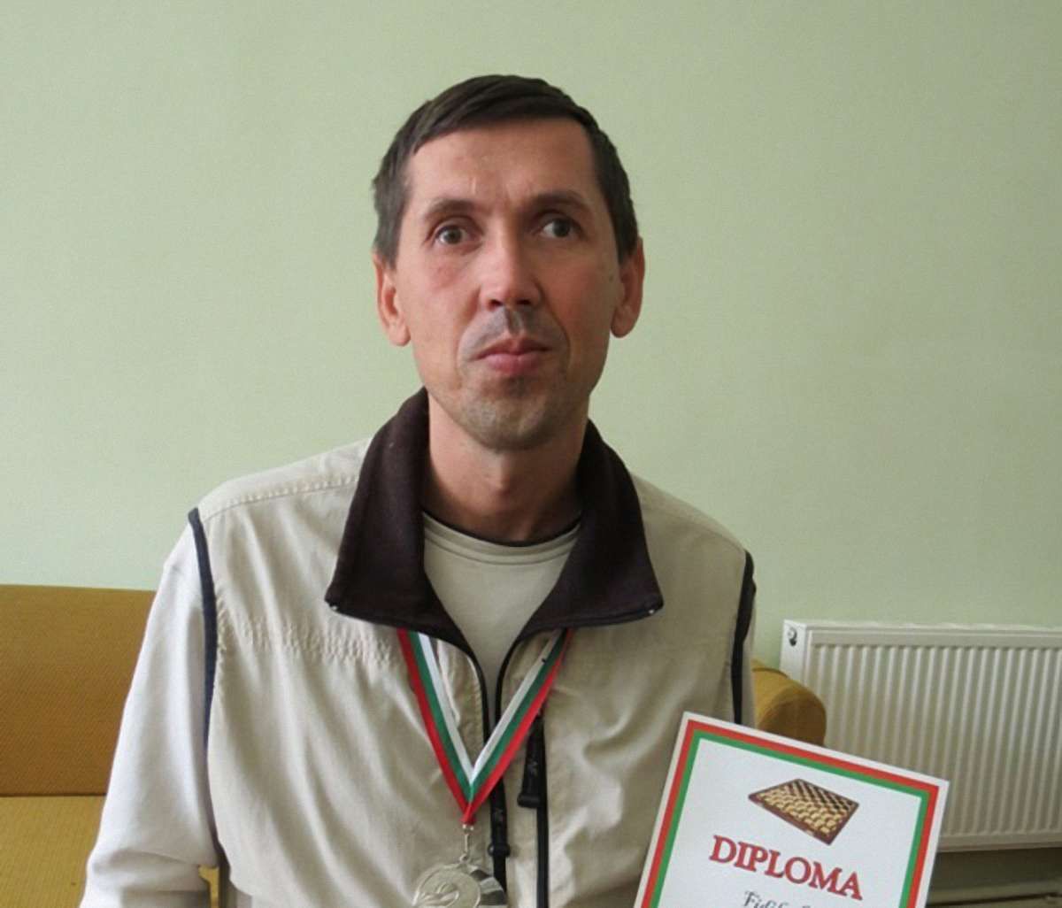 Іван Фідик з Дрогобича став чемпіоном світу з шашок серед незрячих