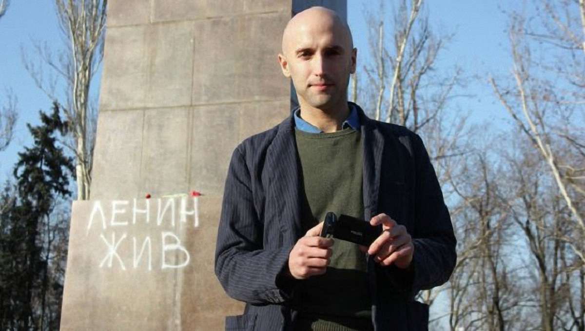 На межі з Кримом російський пропагандист намагався спровокувати українських прикордонників