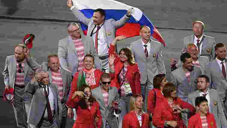 Члена делегації Білорусі позбавили акредитації Паралімпіади-2016 через прапор Росії