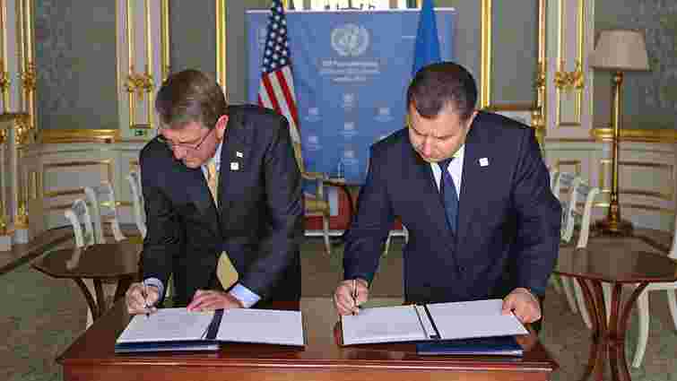 Міністри оборони України і США підписали концепцію розвитку партнерства на 5 років