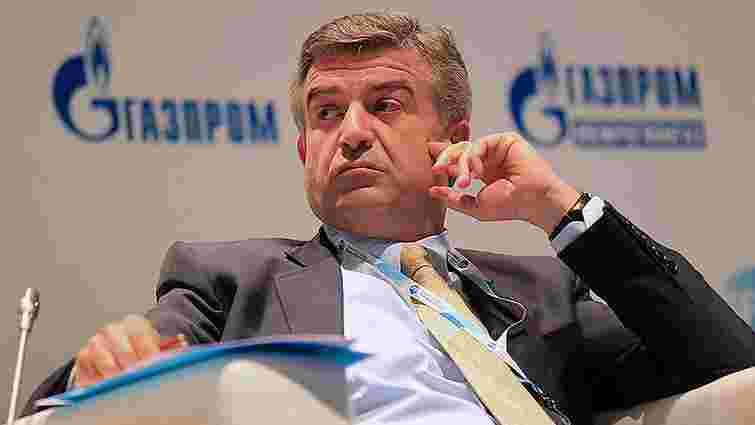 Топ-менеджер «Газпрому» стане новим прем'єр-міністром Вірменії, - ЗМІ
