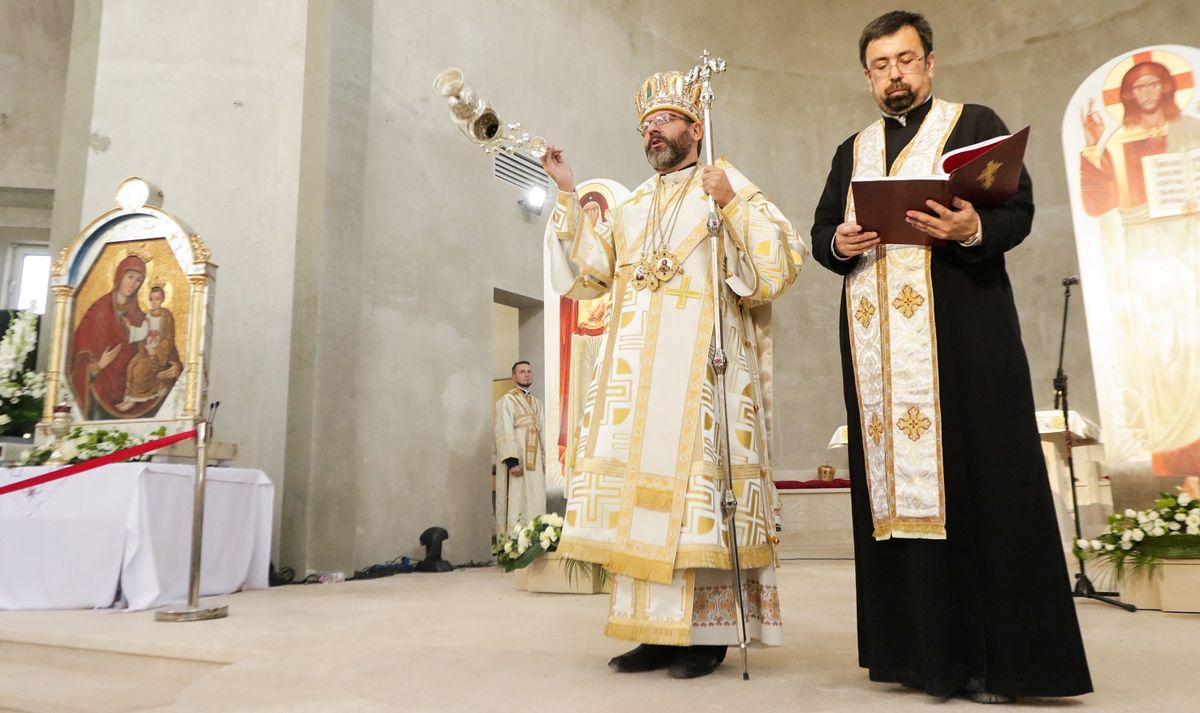 Глава УГКЦ освятив у Львові унікальний храм