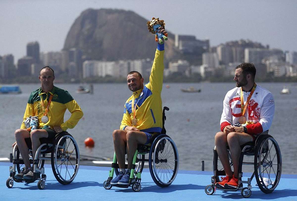 Українець Роман Полянський виграв золото Паралімпіади у веслуванні