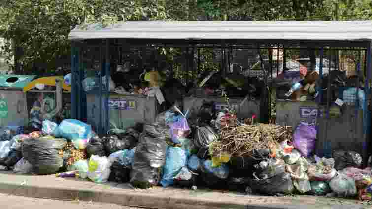 Проблему з вивозом сміття у Львові обіцяють вирішити впродовж дня