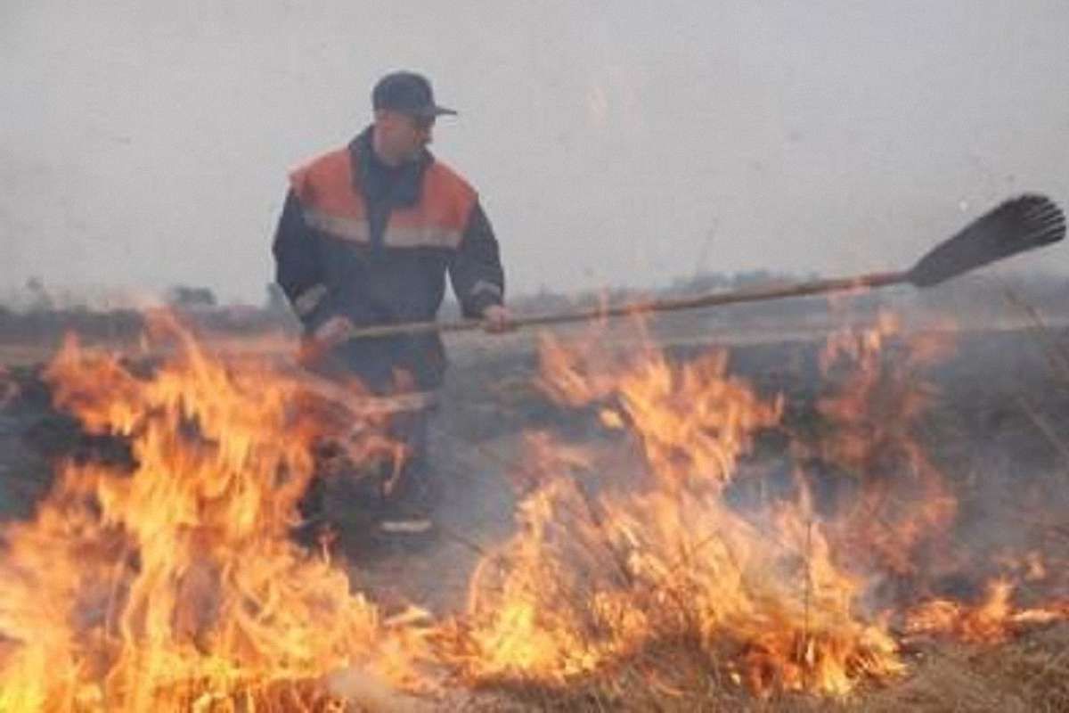 На Яворівщині селяни перешкоджали пожежникам гасити пожежу
