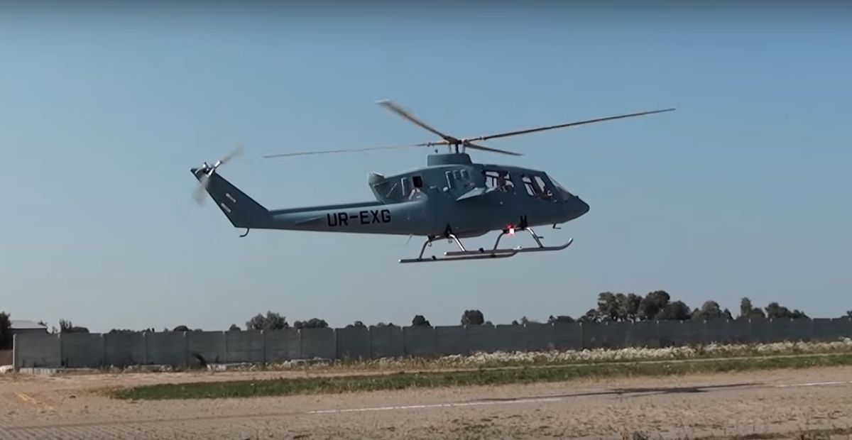 З’явилося відео першого польоту нового швидкісного українського вертольота VV-2