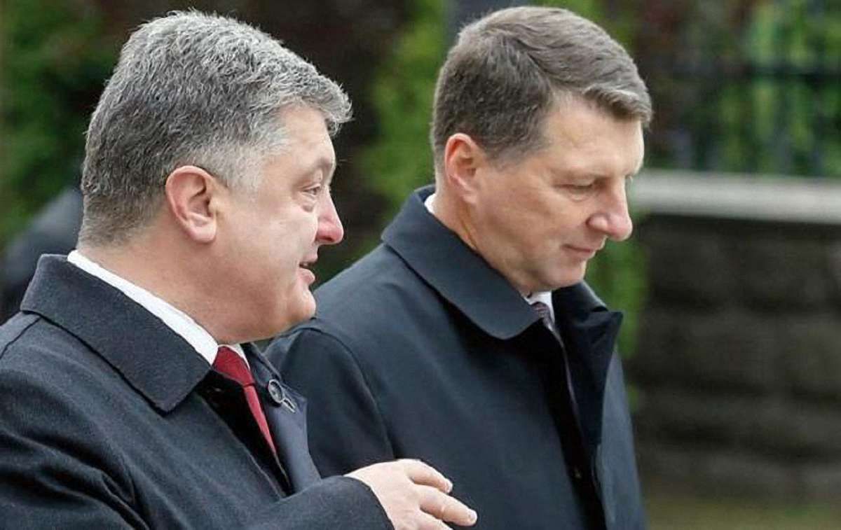 Президенти України і Латвії обговорять повернення конфіскованих €50 млн