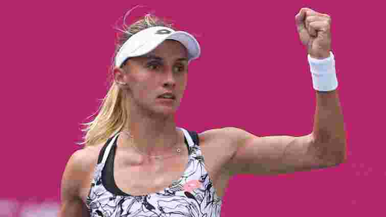 Українська тенісистка Леся Цуренко вперше в сезоні вийшла у фінал турніру WTA