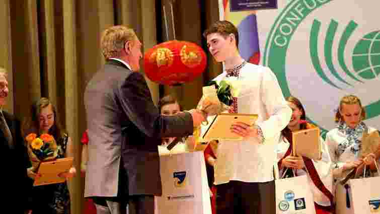 Український студент став одним з кращих знавців китайської мови в світі