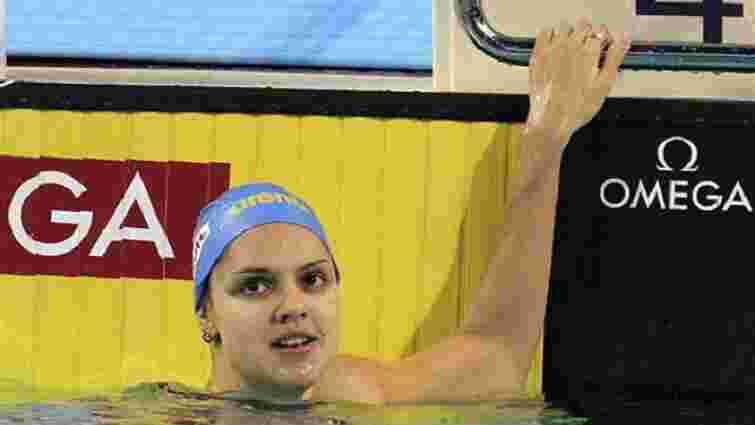 Українка Дарина Зевіна завоювала золото і срібло етапу Кубка світу з плавання в Пекіні