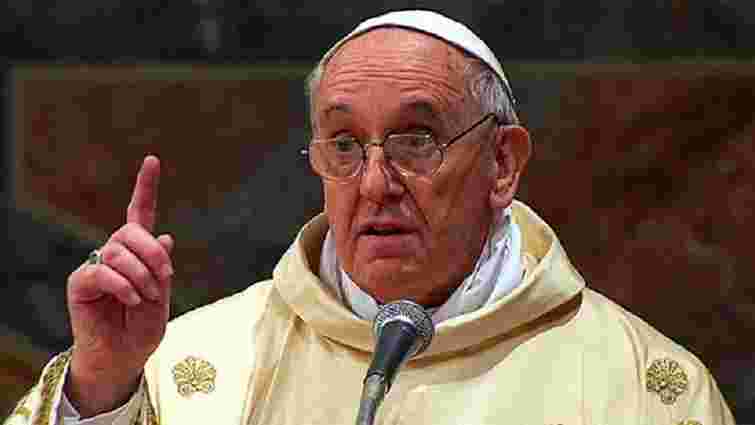 Папа Римський виступив проти викладання гендерної теорії в школах
