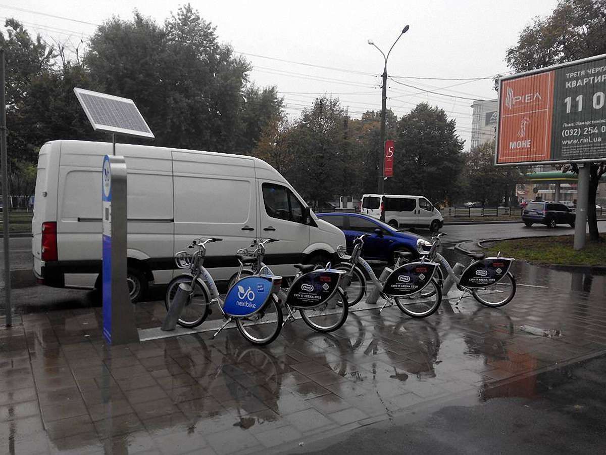 У Львові встановили ще дві станції велопрокату Nextbike