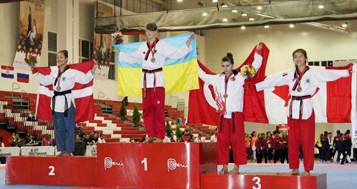 Українка стала чемпіонкою світу з тхеквондо