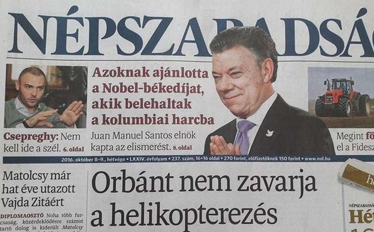 В Угорщині закрили найбільшу опозиційну газету