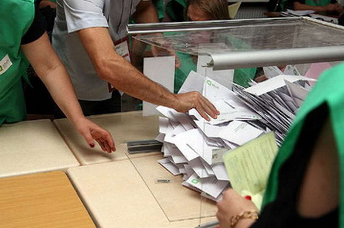У Грузії після підрахунку 50% бюлетенів у парламент проходять дві партії