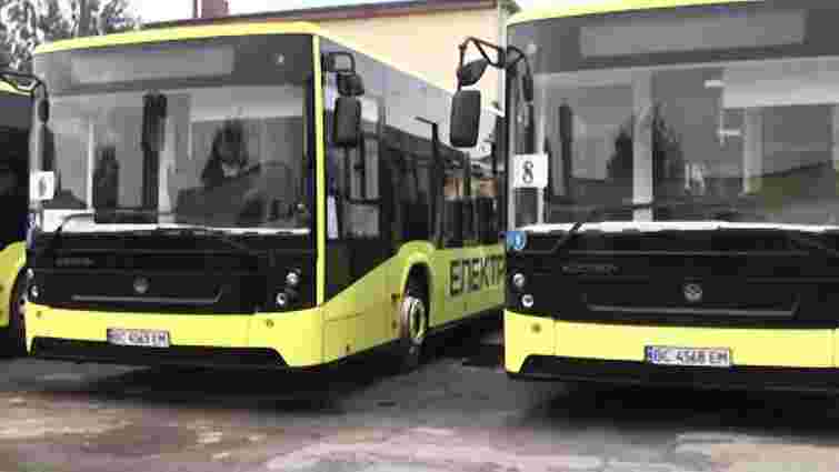 До Нового року Львів отримає 30 нових автобусів «Електрон» 