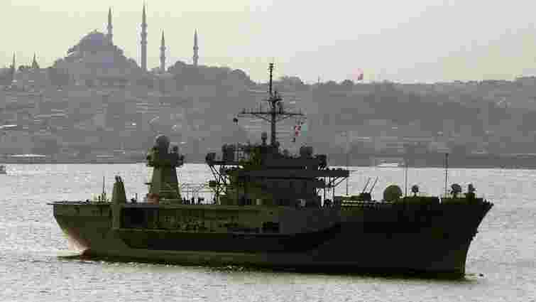 У Чорне море увійшов флагманський корабель шостого флоту ВМС США