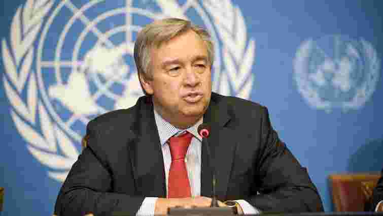 Новий генсек ООН назвав своїм пріоритетом встановлення миру у Сирії