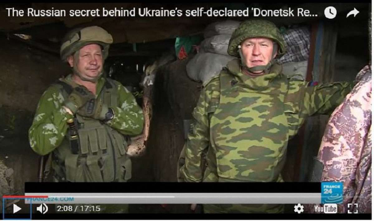 Французьке телебачення показало сюжет з доказами участі Росії у війні на Донбасі