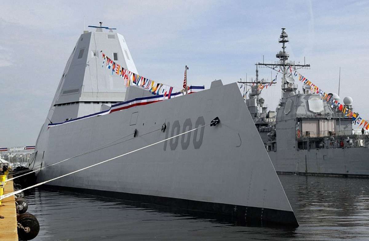Військово-морські сили США отримали надсучасний есмінець «Zumwalt»